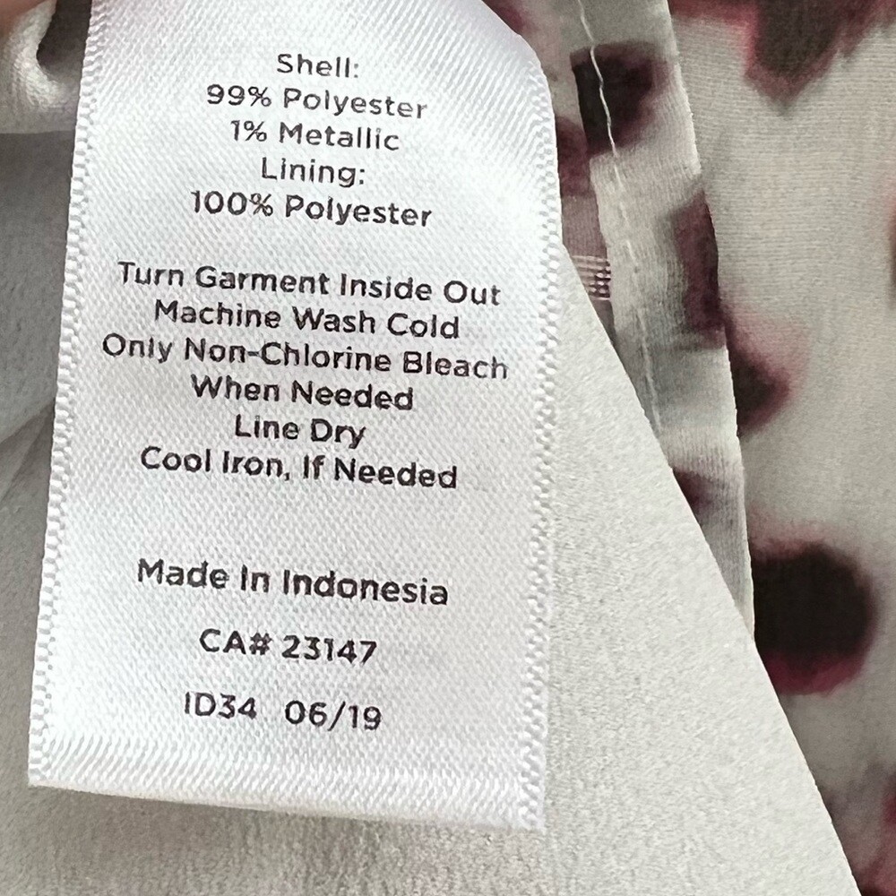 Talbots Fully Lined Back Bow Top - image 6