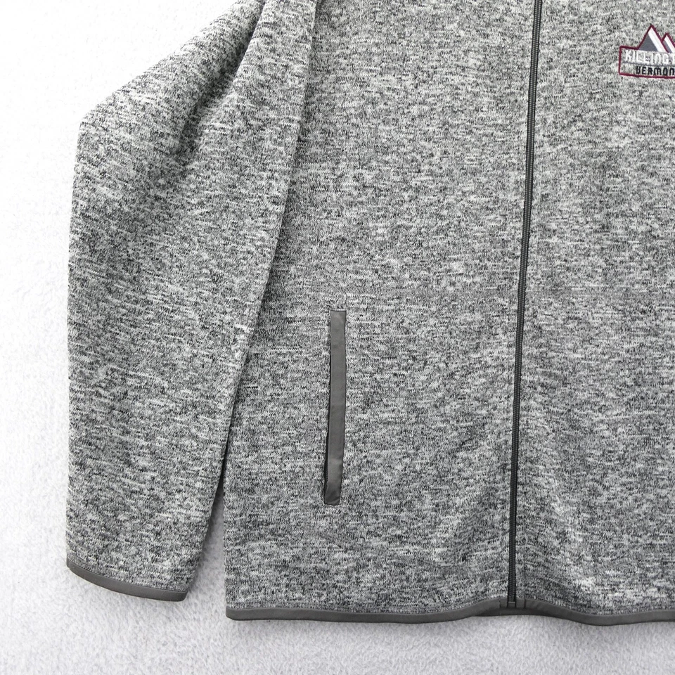 Chaqueta polar Vermont para hombre grande cremallera completa suéter Ouray sudadera naturaleza nueva Foto 2 de 4