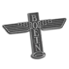 Boeing 1930s Totem Logo Lapel Pin, Vintage Av...
