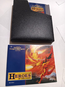 Advanced Dungeons and Dragons Heroes of the Lance (FCI NES, 1990) Near Mint CIB