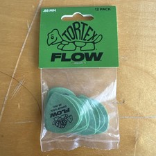 Jim Dunlop Tortex Flow Picks 88mm Green Guitar Picks Superior Precision