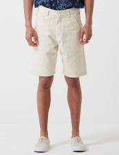 Stan Ray Fatigue Shorts #5554 Natural 10'' Made in USA