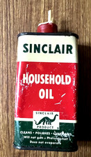 Vintage collectable Sinclair household oil ca...
