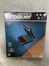 Erbauer Diamond Core Drill Kit – 3 Cores (Brand New, Boxed)