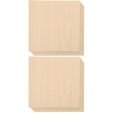 2 Pack Wood Craft Pieces Planks Material Model Building Supplies