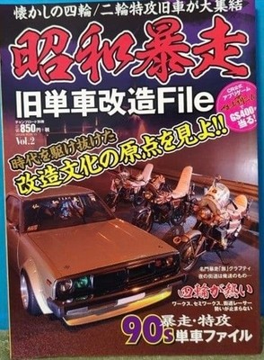 Showa Rampage Old Motorcycle Customization File Vol.2 Featuring Mizuno Works Gre