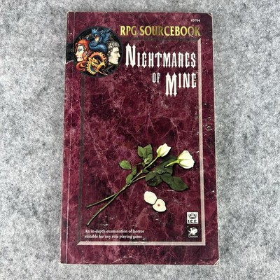 Nightmares of Mine RPG Sourcebook Kenneth Hite 1999 Iron Crown Chaosium Horror