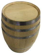 5 Gal New White Oak Barrel For Aging Whiskey, Wine, Cider, Beer Or As Decor