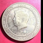 1964 US Kennedy SILVER Half Dollar! 24 Kt Gold Plated! Old US Coin!