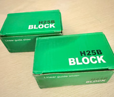 2Pcs Linear Slider Bearing Blocks 25mm Linear Motion Ball Bearing Carriage