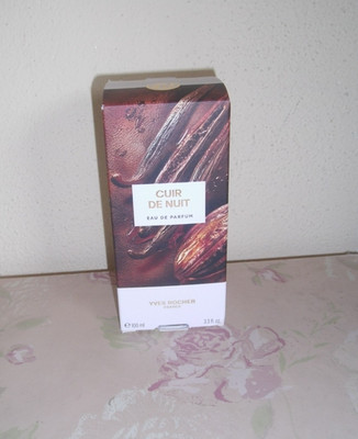 YVES ROCHER Cuir de Nuit EdP Eau de Parfum Kakao Kaffee Vanille 100ml NEU+OVP!