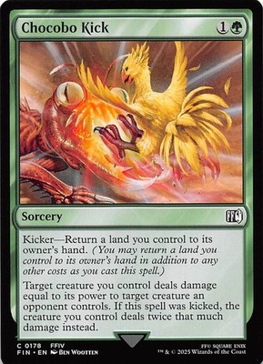 Chocobo Kick 178 Final Fantasy Magic the Gathering