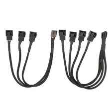 4 Pin PWM Fan Splitter Cable Adapter Computer PC Fan Power Extension Cable