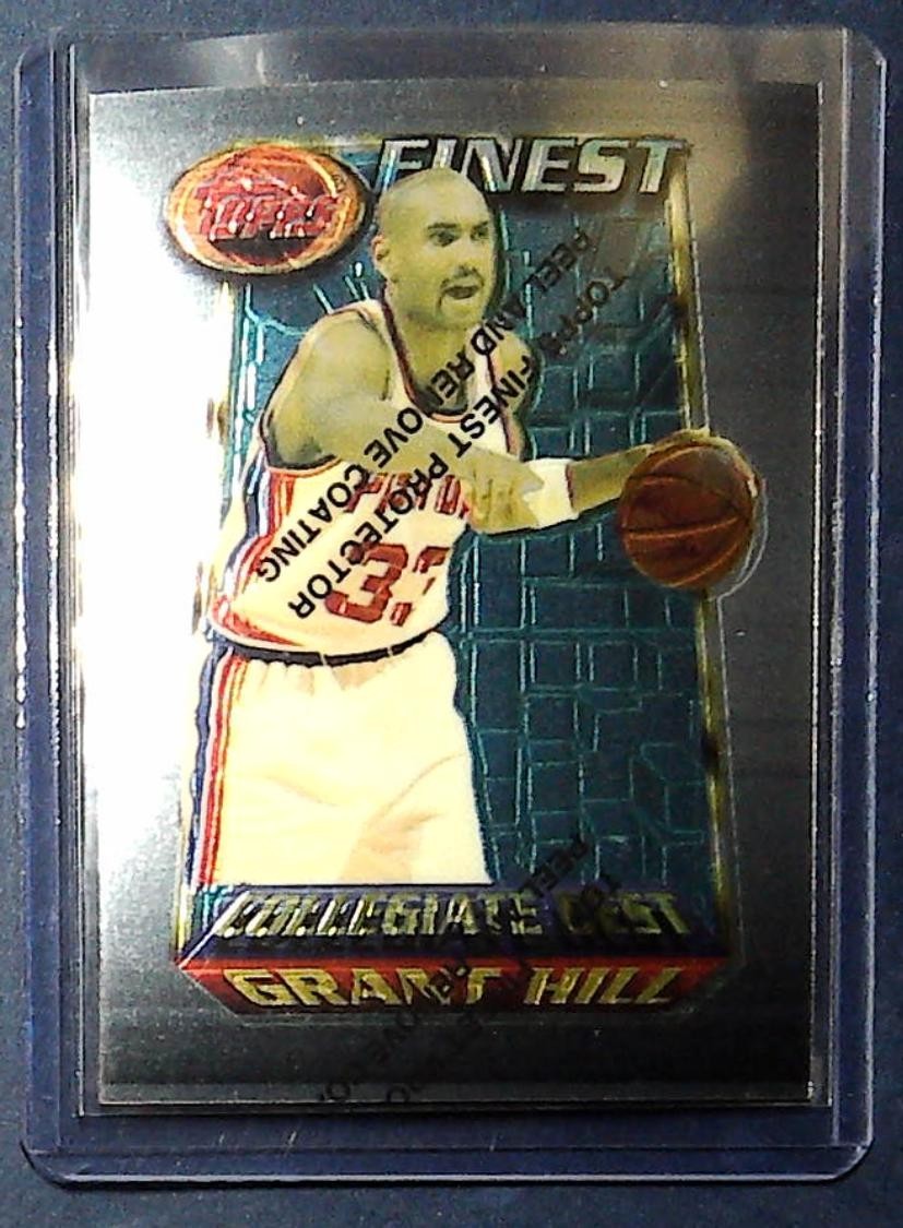 1994-95 Topps Finest - Grant Hill #200 Rookie Card RC HOF | eBay