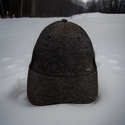 Express NYC Jeans Hat Black Splat Heathered Stretch Baseball Cap Casual