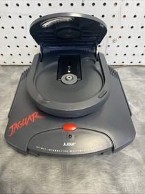 Atari Jaguar With Jaguar CD (2) Controllers Excellent Condition (Tested Works)