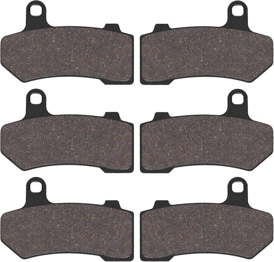 Durable Semi-Metallic Brake Pads for Harley Davidson Road King & Street Glide Foto 3 de 4
