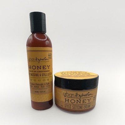 Urban Hydration Honey Moisture & Style Lotion + Setting Cream, Honey, 8 oz