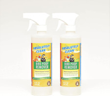 Amazing Bird Poop Remover - Just Spray/Wipe - Safely  Easily Removes Bird Messe