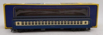 AHM 6205-BC HO Blue Comet ''Westphal'' Coach Car LN/Box