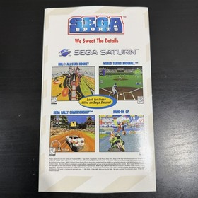 Decathlete CIB (Sega Saturn, 1996) Complete w Manual & Reg Card VGC