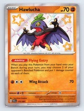 Holo Hawlucha Shiny Rare SV: Paldean Fates 175/091 NM on eBay