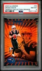 2024 PANINI ILLUSIONS TROPHY COLLECTION ORANGE #59 DRAKE MAYE ROOKIE RC PSA 8