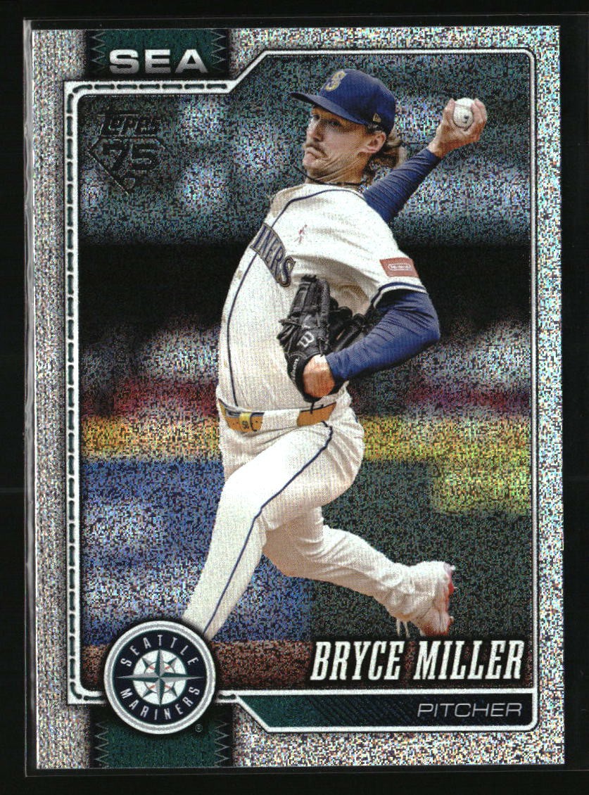 2026 Topps Sandglitter Bryce Miller #331 Seattle Mariners