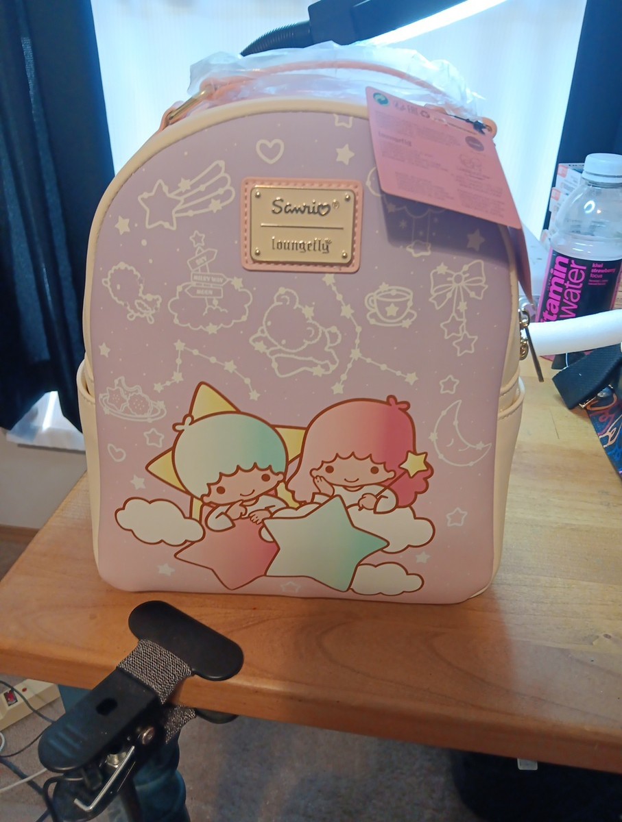 Loungefly Little Twin Stars Mini Backpack Constellation Lavender NWT Sanrio LOUNGEFLY Sanrio Little Twin Stars Constellation Mini  main image 3