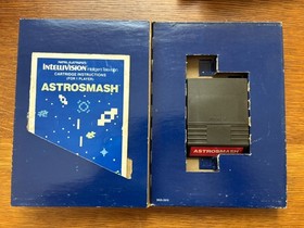 Intellivision Lot Of 9 Game Cartridges w/ Boxes UNTESTED
