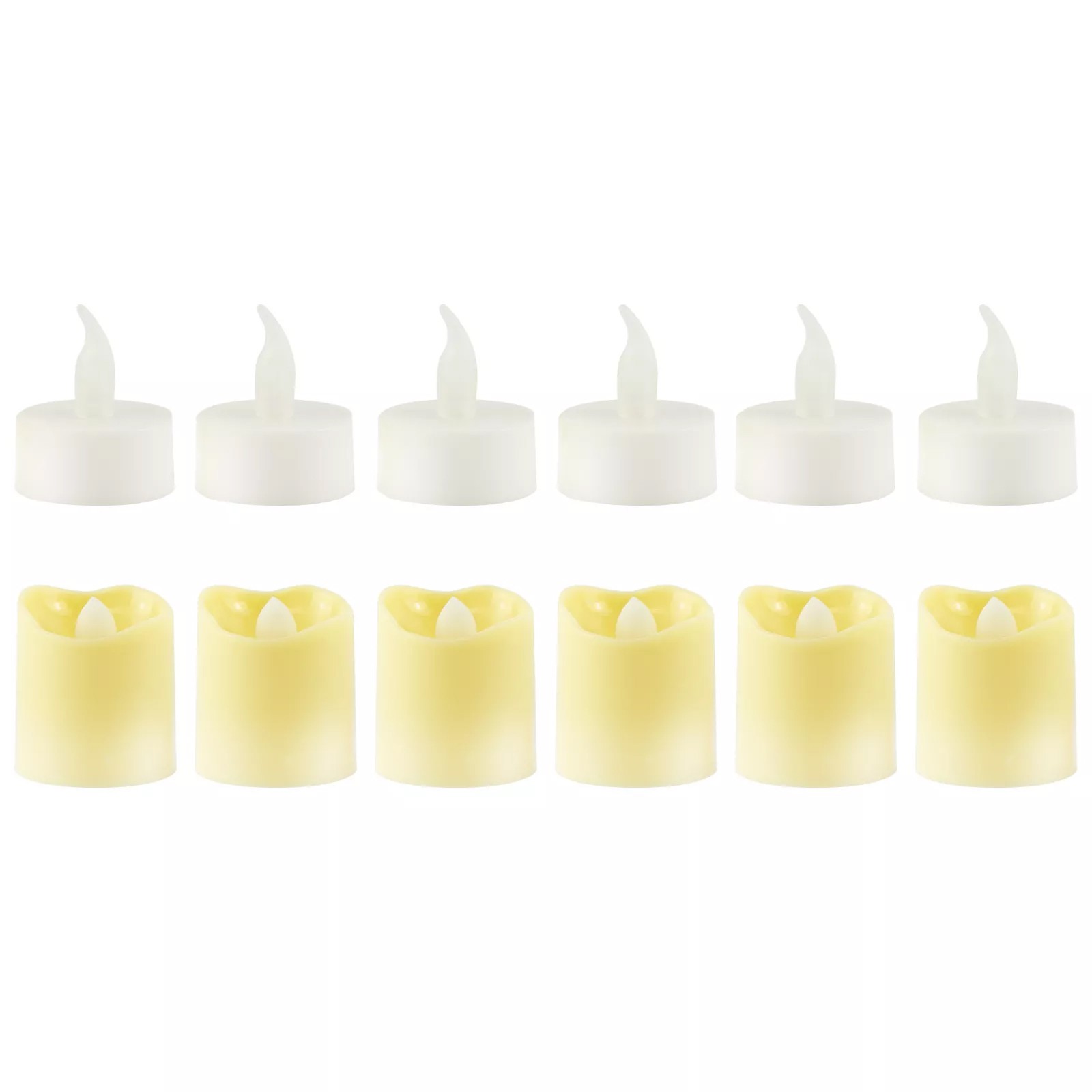 Набор обетных свечей Radiant Treasures с батарейным питанием и чайным зажжением, набор из 16 свечей