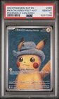 2023 Pokemon Pikachu Grey Felt Hat #085 BSP GEM MT PSA 10 Pokemon X Van Gogh