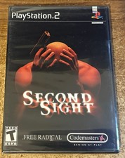 PLAYSTATION 2 - SECOND SIGHT Game COMPLETE New FACTORY SEALED PS2