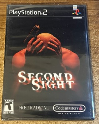 PLAYSTATION 2 - SECOND SIGHT Game COMPLETE New FACTORY SEALED PS2