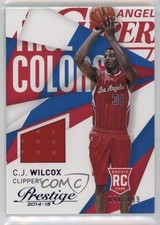 2014-15 Panini Prestige True Colors Materials Purple /199 CJ Wilcox #72 0l2q
