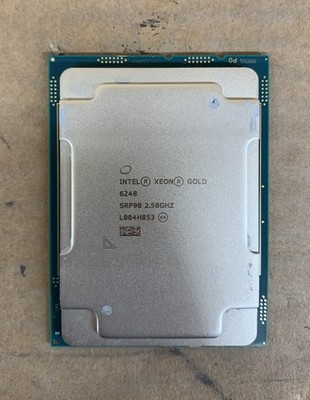 Intel SRF90 Server CPU | 2.50GHz 20-Core Xeon Gold 6248 | Socket FCLGA3647