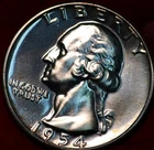 1954-P Washington Quarter Proof — photo from another recent sale
