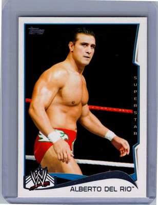 2014 Topps WWE #55 Alberto Del Rio NM+