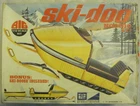 RARE 1970 VINTAGE MPC SKI-DOO NORDIC 371 SNOWMOBILE MODEL KIT BOX ONLY ORIGINAL