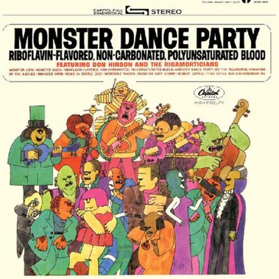 Don Hinson & The Rigamorticians - Monster Dance Party [Pumpkin Splatter]
