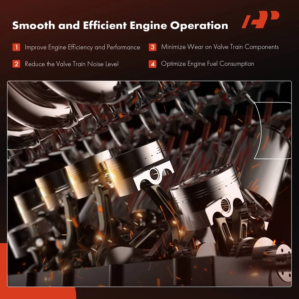 A-Premium Red 2024 Aluminum Roller Rocker Arm for Small Block Ford SBF 302 1.6 - Image 3 of 4