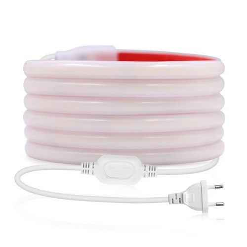Neon COB LED Stripe Streifen 220V 230V Selbstklebend Lichtschlauch Wasserdicht - Imagen 22 de 27