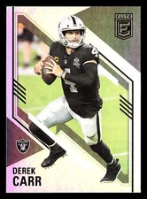 Derek Carr 2021 Donruss Elite #36 Las Vegas Raiders FOOTBALL Buy10get5FREE
