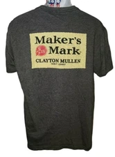 Maker's Mark  Clayton Mullen Debut Single T-Shirt Size XL Vguc 