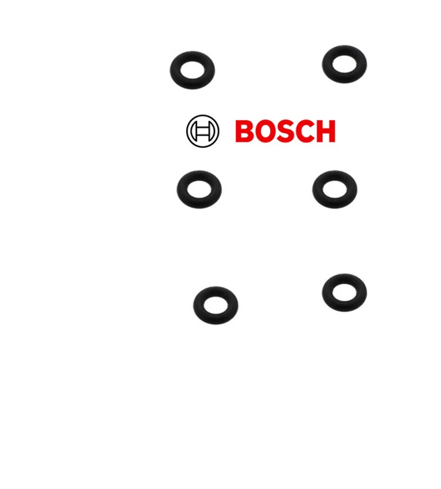 6 juntas tóricas - Inyector de combustible/regulador de presión de combustible (7,52 X 3,53 mm) para BMW- BOSCH Foto 3 de 4