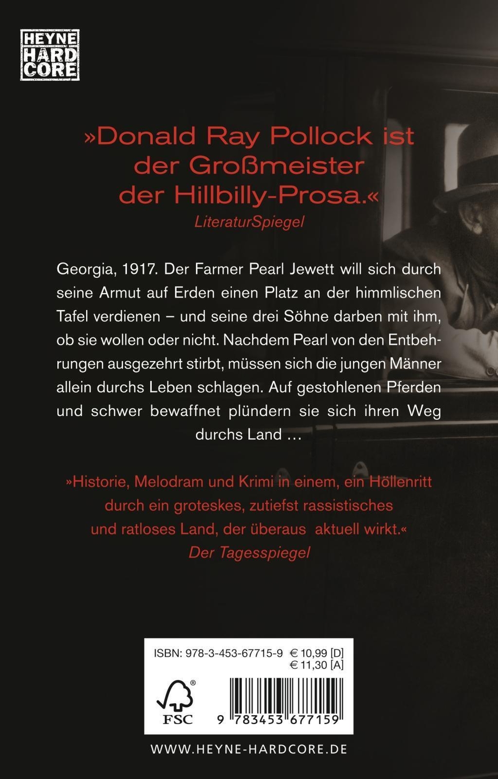 Thumbnail - Donald Ray Pollock | Die Himmlische Tafel | Taschenbuch | Deutsch