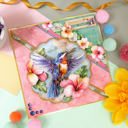 Kits de tarjetas grandes Hunkydory Beautiful Birds Deco NUEVO - Imagen 71 de 72