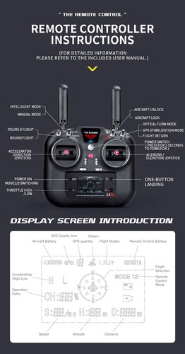YXZNRC F11S AH-64D Apache 2.4G 6-Axis Gyro 9CH GPS Optical Flow RC Helicopter - Picture 12 of 20