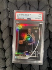 2019 Panini Absolute Memorabilia Nicolas Claxton RC #/199 Red #98 PSA 9 Pop 1