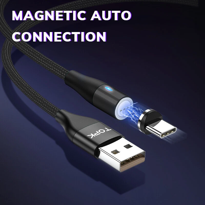 3A Fast Charging Usb to Type-C Cable For Samsung Galaxy S8 S9+ S10 S10e S10+ S9+ - Image 3 of 4